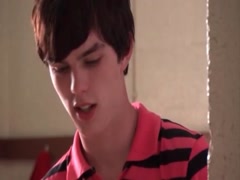 Siwan Morris undressing, butt scene  in Skins 12