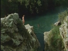 Phoebe Cates kissing , bust scene in The Paradise 9