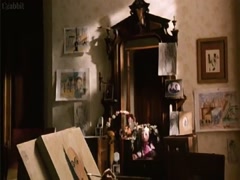 Salma Hayek cleavage, hot scene  in Frida 10