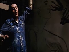 Salma Hayek cleavage, hot scene  in Frida 2