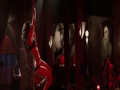 Jessica Biel striping ,nude scene in Powder Blue