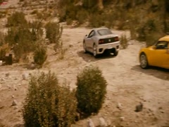 Maggie Grace cleavage , hot scene in Faster 13