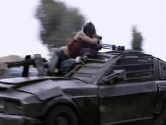 Tanit Phoenix cleavage, hot scene in Death Race 2 6