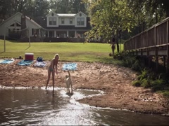 Sara Paxton and Katharine McPhee in Shark Night 6