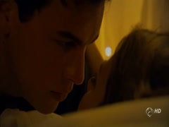 Blanca Suarez bed , kissing scene in El Barco 17