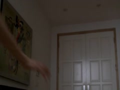 Famke Janssen cleavage , hot scene in Love And Sex 5