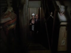 Colleen Camp cleavage, hot scene in Clue 10