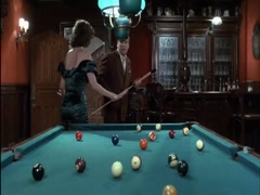Colleen Camp cleavage, hot scene in Clue 12