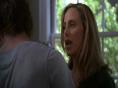 Kim Raver cleavage  , hot scene in Lipstick Jungle 11