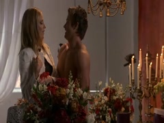 Kim Raver cleavage  , hot scene in Lipstick Jungle 14