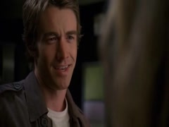 Kim Raver cleavage  , hot scene in Lipstick Jungle 7