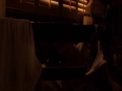 Mia Kirshner Lingerie , Blonde scene in The L Word 1