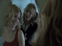 Mia Kirshner Lingerie , Blonde scene in The L Word 8