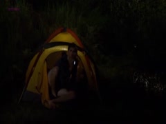 Lyudmila Shiryaeva nude, boobs scene in Nature 13