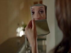 Judy Greer and Jenny Lin in Californication 2