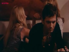 Christina Lindberg nude, boobs scene in Exposed 12