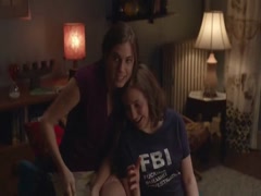 Lena Dunham boobs , Lingerie in Girls (series) (2012) 4