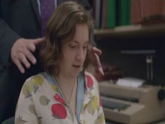Lena Dunham boobs , Lingerie in Girls (series) (2012) 9