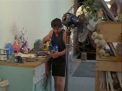 Kari Wuhrer nude, boobs scene in Luscious 11