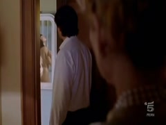 Manuela Arcuri kissing , hot scene in Hot Blood 4