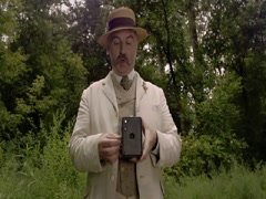Clemence Poesy cleavage scene in Birdsong 8