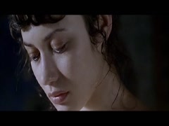 Olga Kurylenko nude, bed scene in L'Annulaire 7