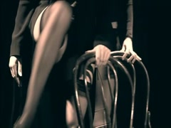 Abi Titmuss Sexy Lingerie , Stockings In Striptease 2