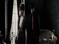 Eva Mendes cleavage , hot scene in The Spirit 16
