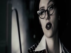 Eva Mendes cleavage , hot scene in The Spirit 20