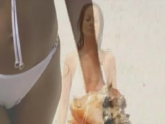 Brooke Burke bikini, hot scene in Barely Brooke 3