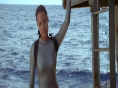 Angelina Jolie hot scene in Tomb Raider 12