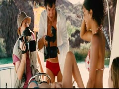 Kelly Brook nude, diving scene in Piranha 17