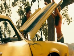 Megan Fox cleavage, hot scene in Transformers 3