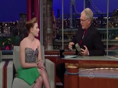 Scarlett Johansson in Letterman 16