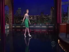 Scarlett Johansson in Letterman 3