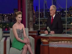Scarlett Johansson in Letterman