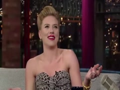 Scarlett Johansson in Letterman 9