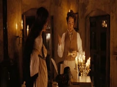 Monica Bellucci cleavage , hot scene in Napoleon 17