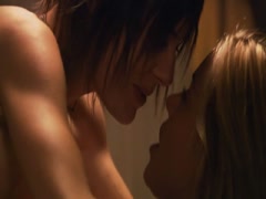 Kristanna Loken cleavage , hot scene in The L Word 15