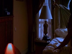 Salma Hayek bed, cleavage scene in La Gran Vida 6