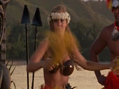 Carmen Electra bikini scene in Baywatch 9