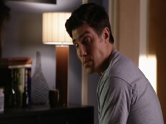 Milena Govich hot , bra scene in Conviction 14