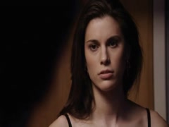 Milena Govich hot , bra scene in Conviction 7