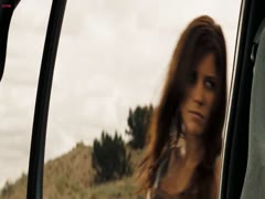 Sophia Bush hot , shower sex scene in The Hitcher 20