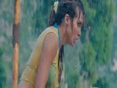 Sarah Carter wet, bikini scene in Dead Or Alive 18