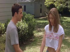 Jessica Biel see-through, hot scene in Summer Catch 17