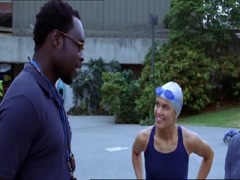 Mia Kirshner Pool , Couple scene in The L Word 12
