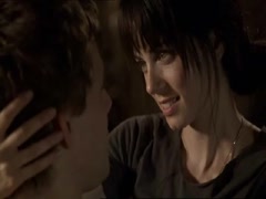 Mia Kirshner Pool , Couple scene in The L Word 6