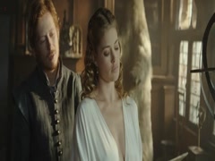 Doutzen Kroes cleavage , sexy scene in Nova Zembla 17