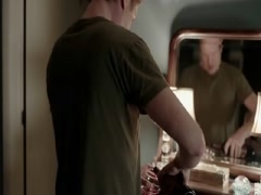 Morena Baccarin cleavage , hot scene in Homeland 13